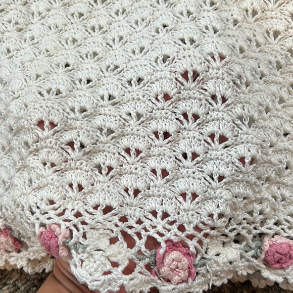 Vintage Colleen’s Collectables Hand Knitted Top sz Medium - Picture 9 of 9